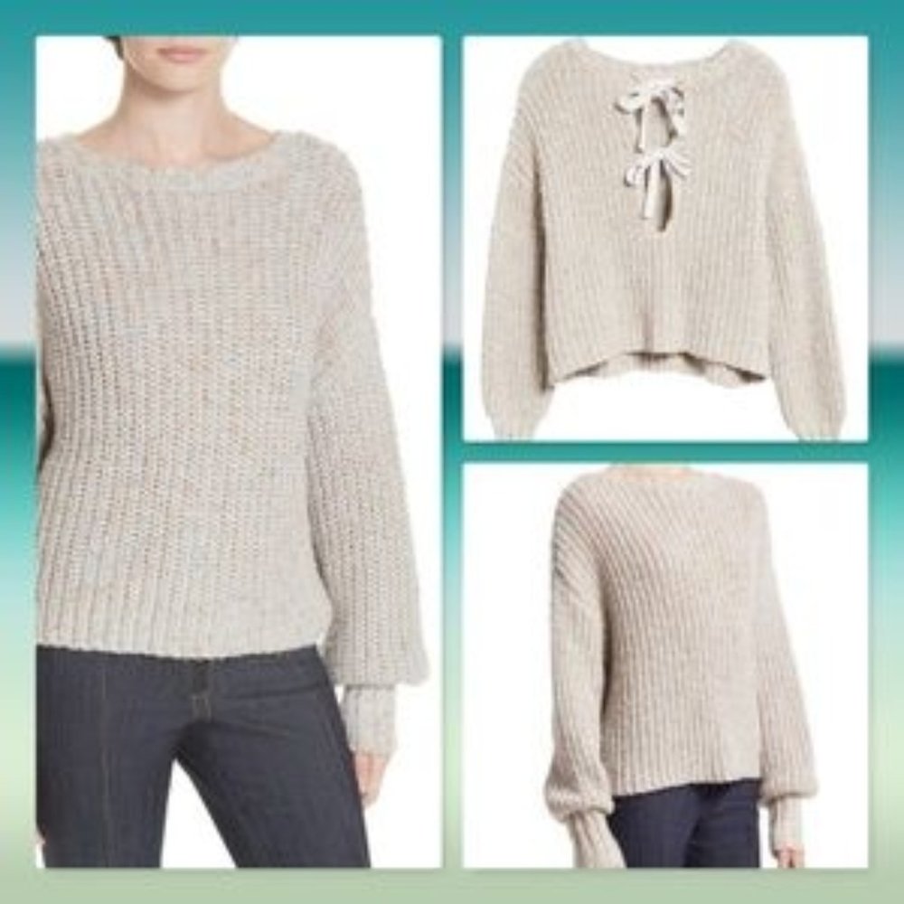 Cinq à Sept Cierra chunky bow sweater